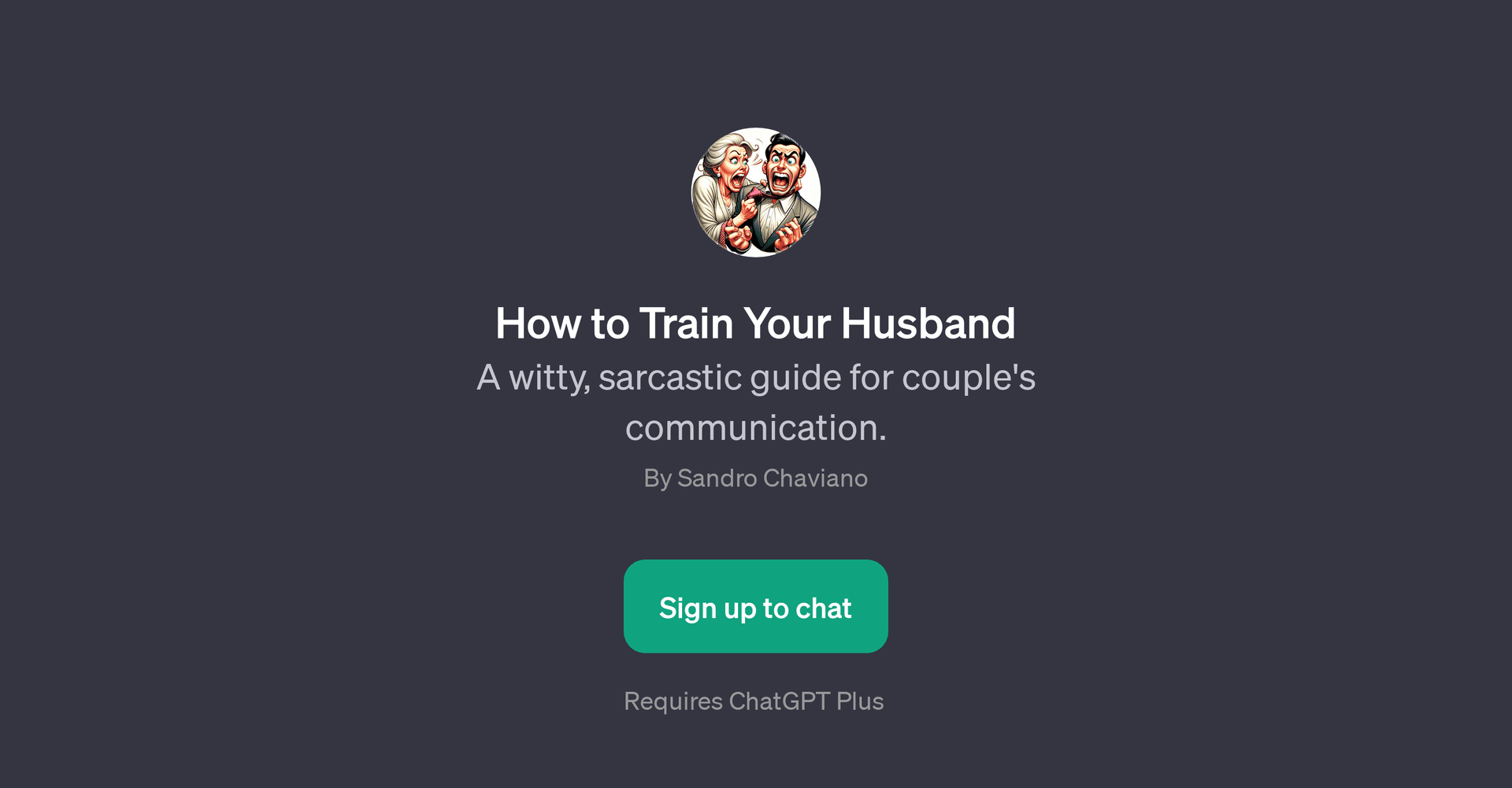 How to Train Your Husband