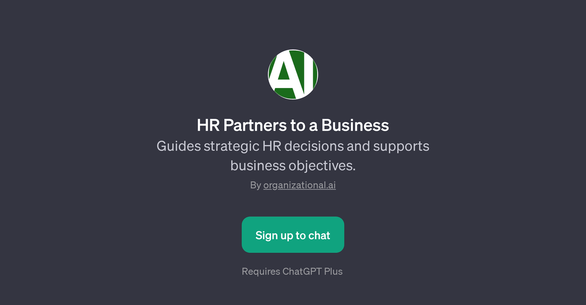 HR Partners to a Business