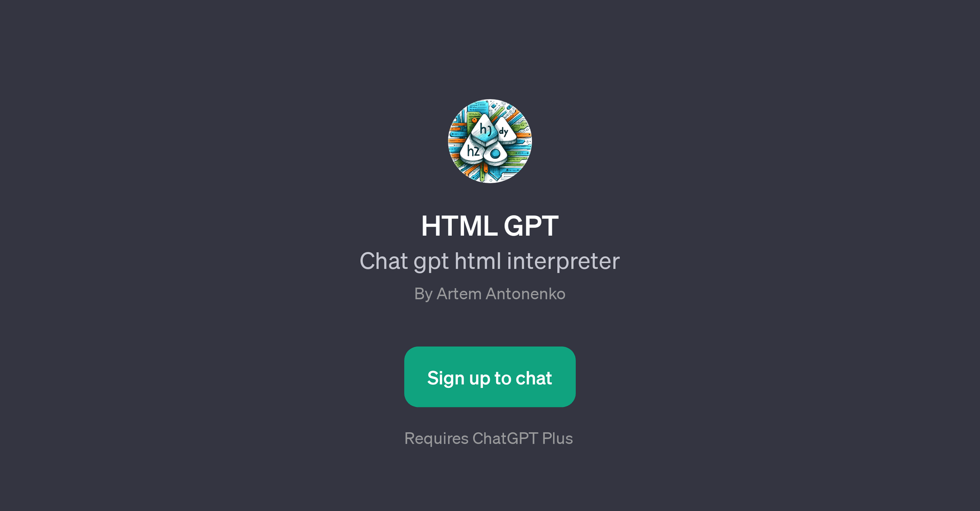 HTML GPT