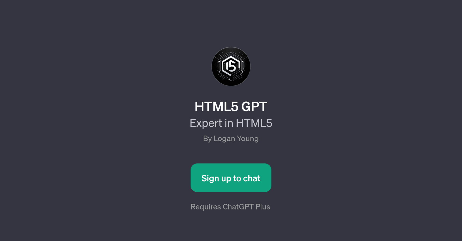 HTML5 GPT