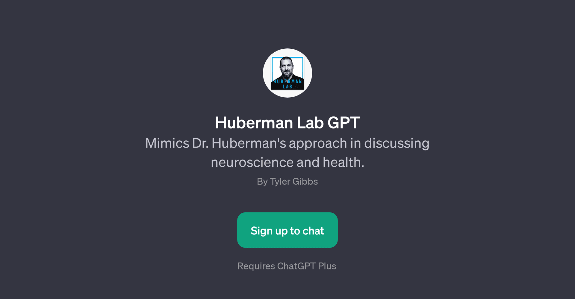 Huberman Lab GPT
