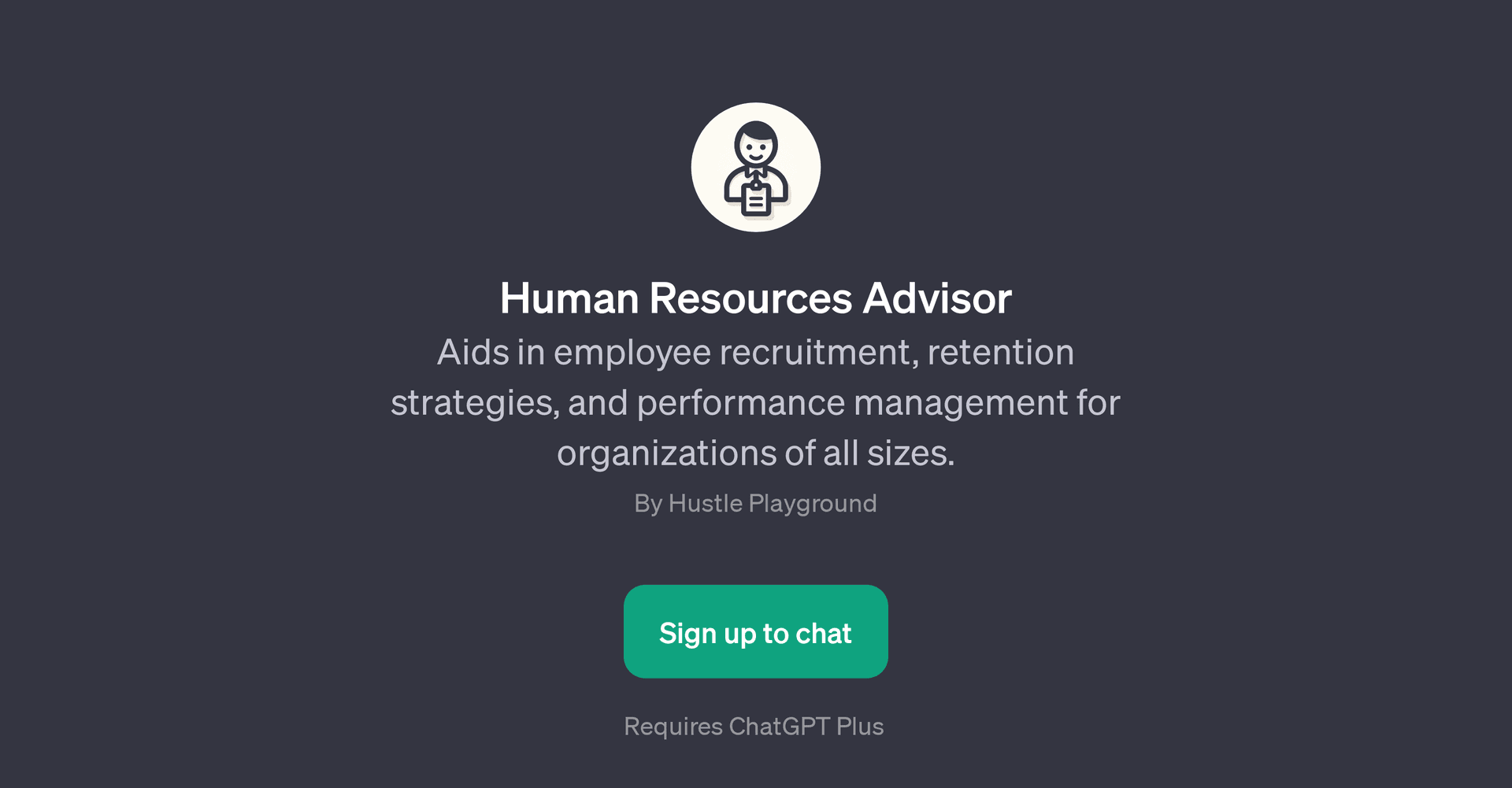 Human Resources Advisor