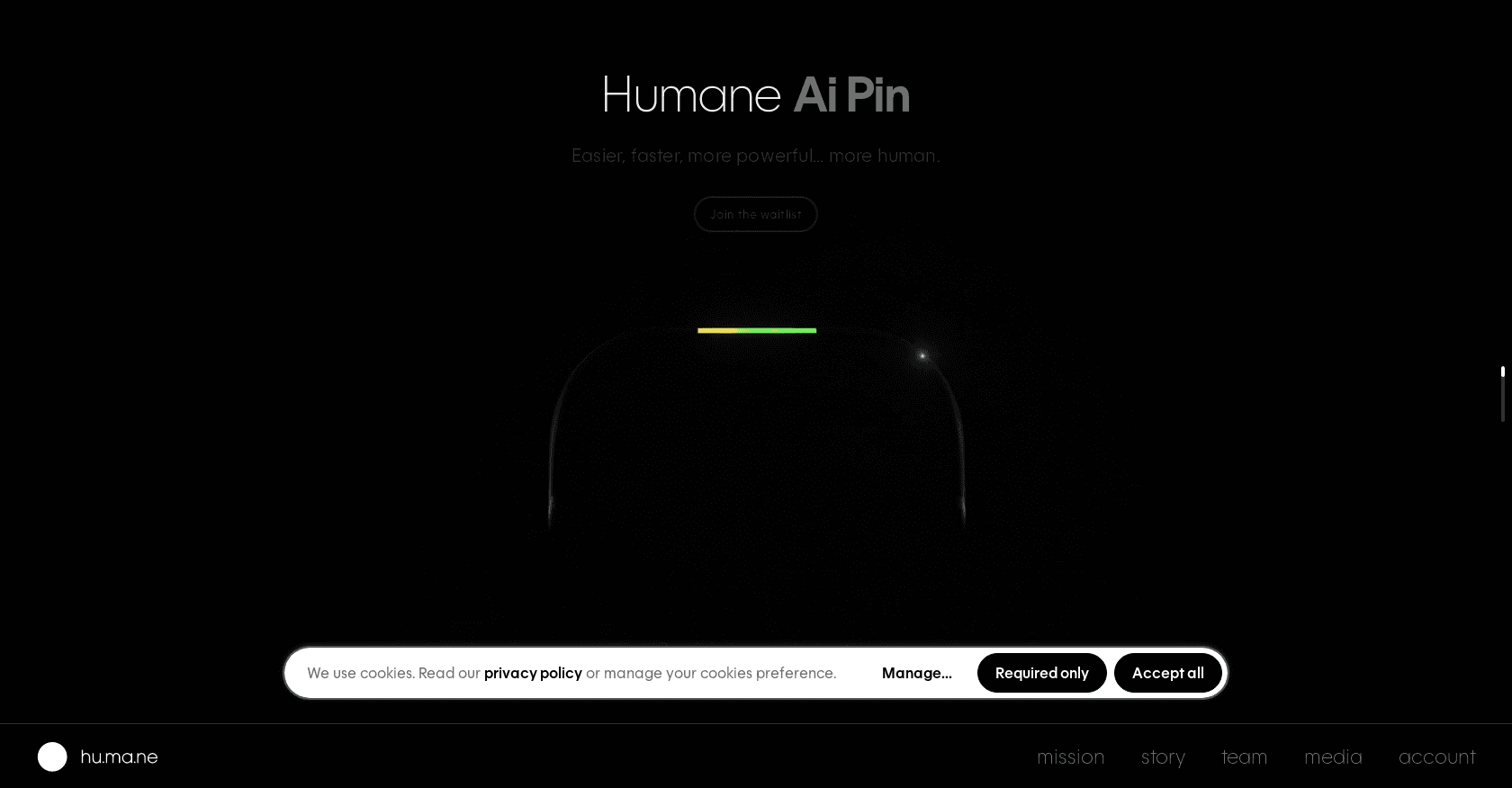 Humane AI pin