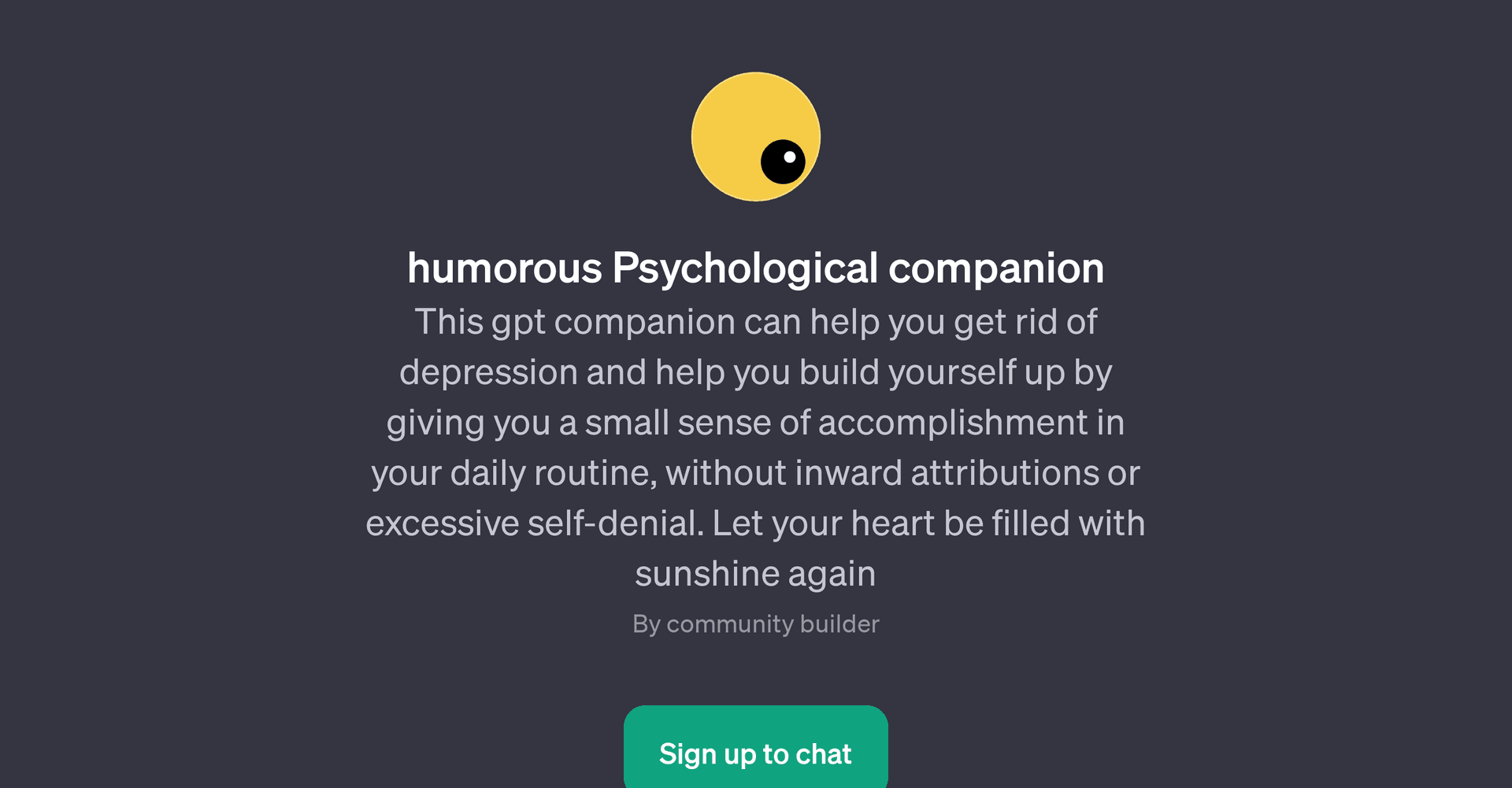 Humorous Psychological Companion