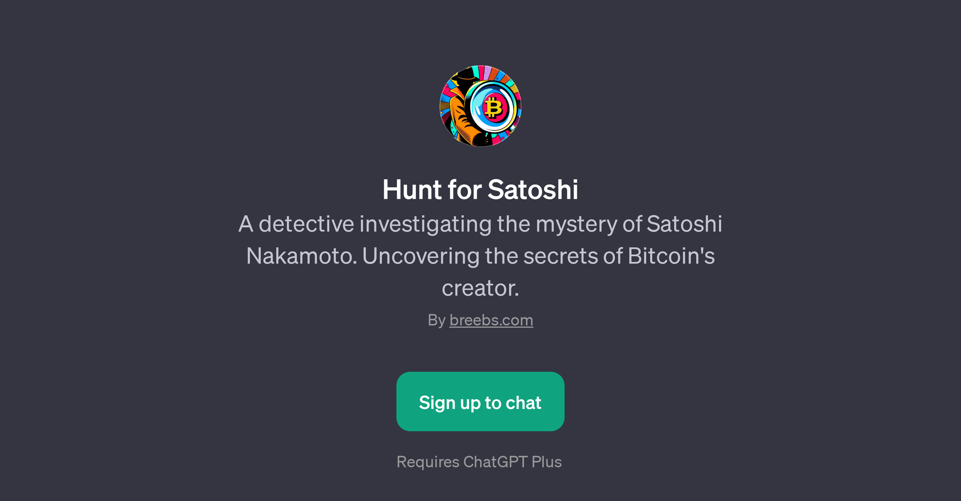 Hunt for Satoshi