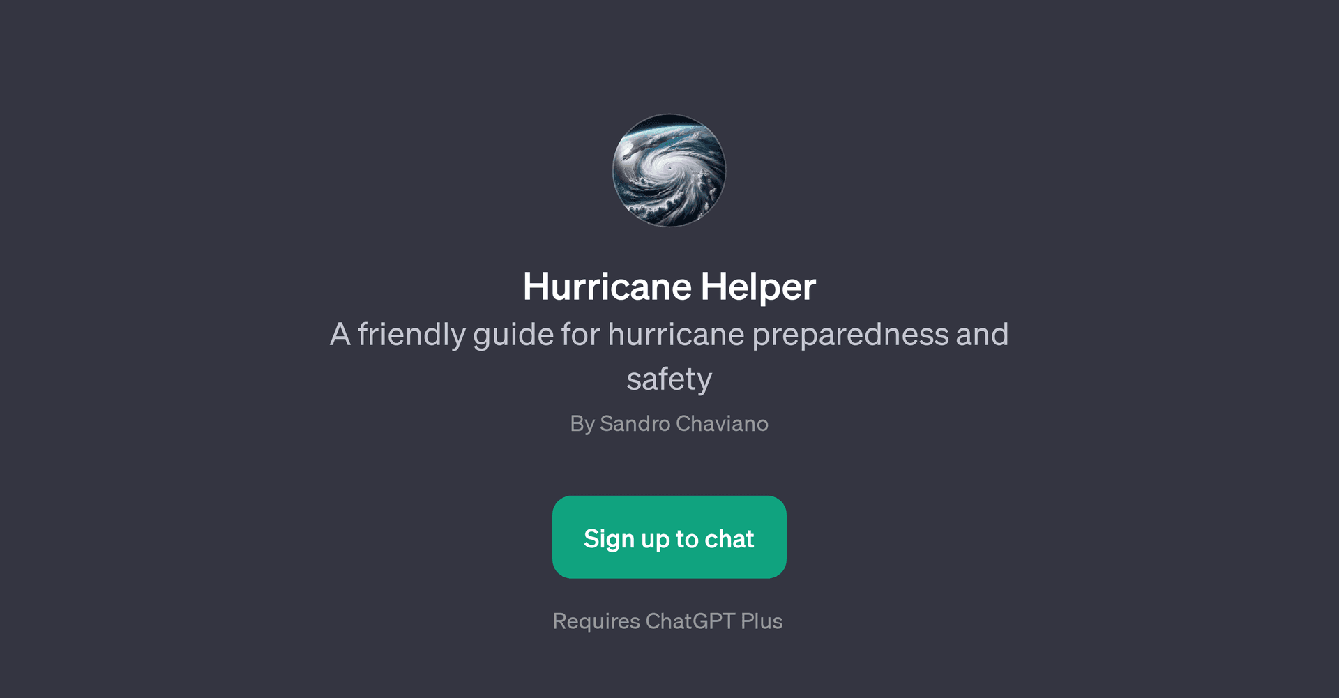 Hurricane Helper