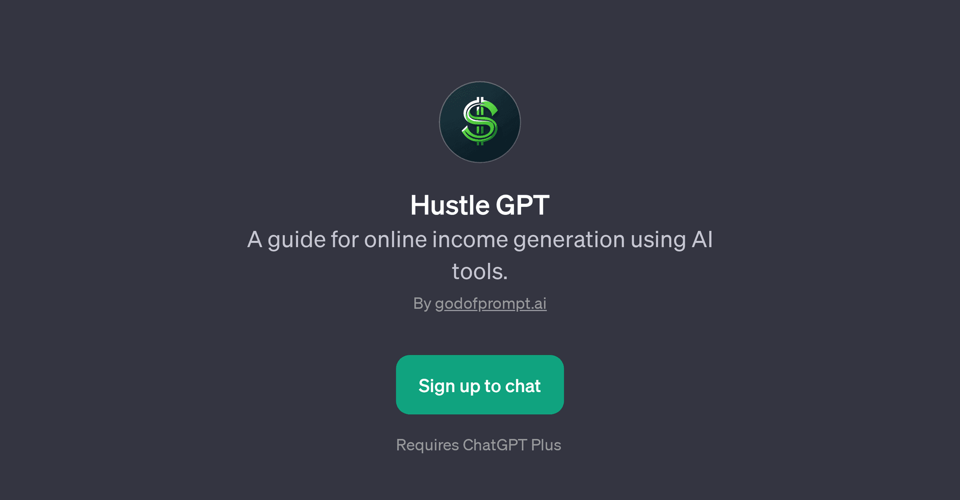 Hustle GPT