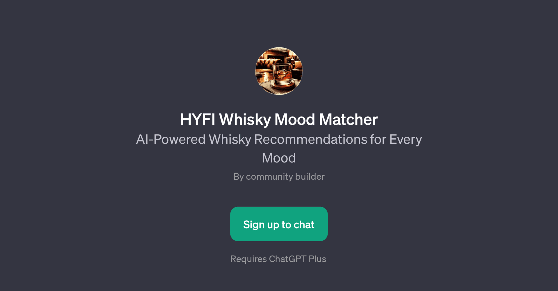 HYFI Whisky Mood Matcher