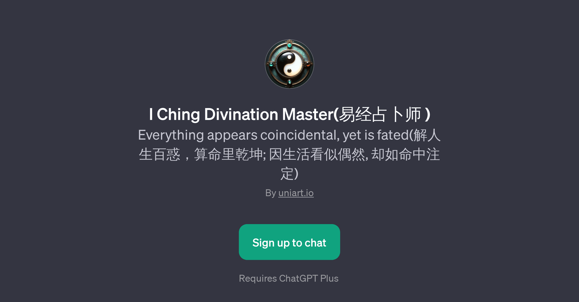 I Ching Divination Master