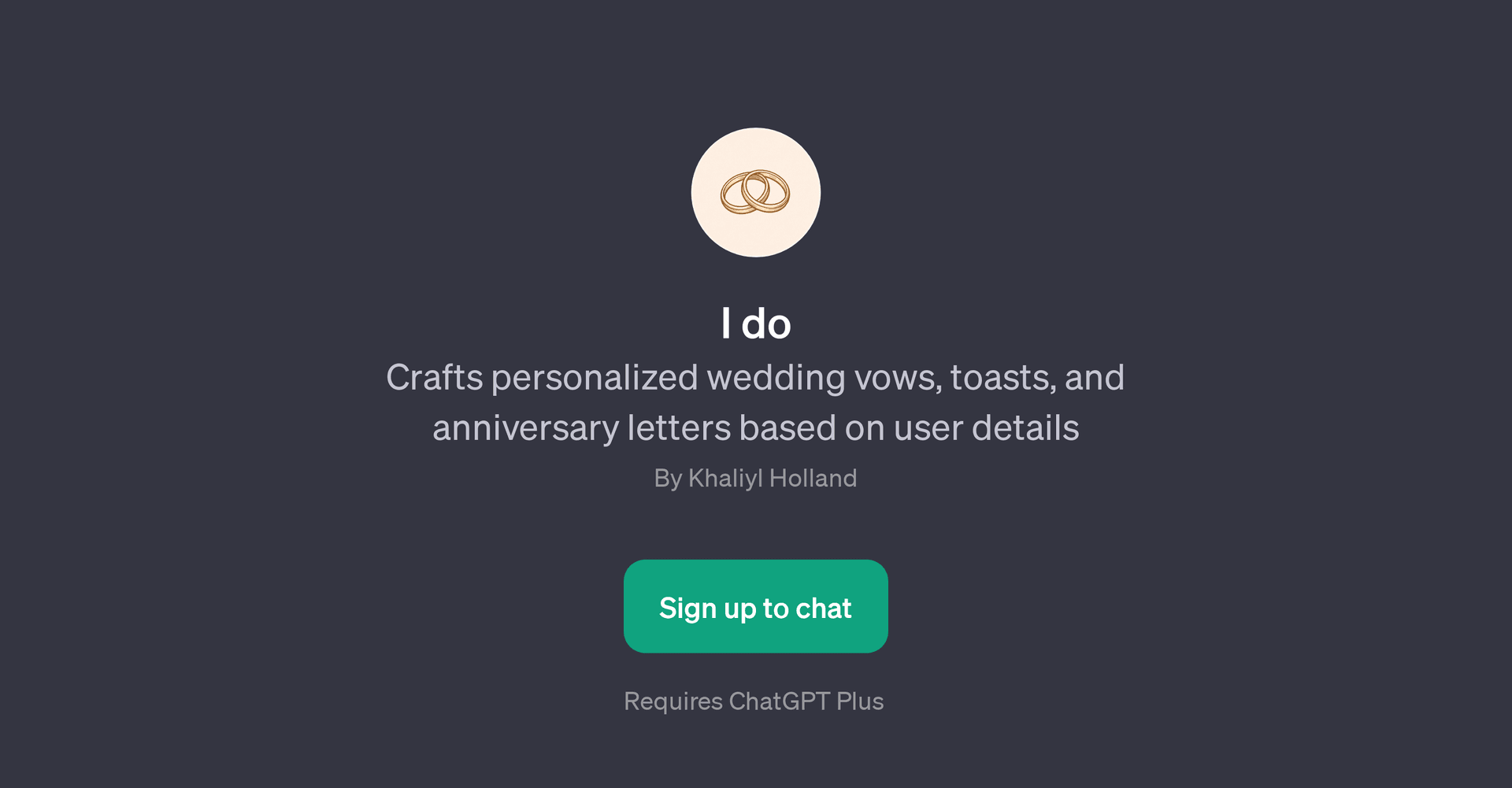 I do