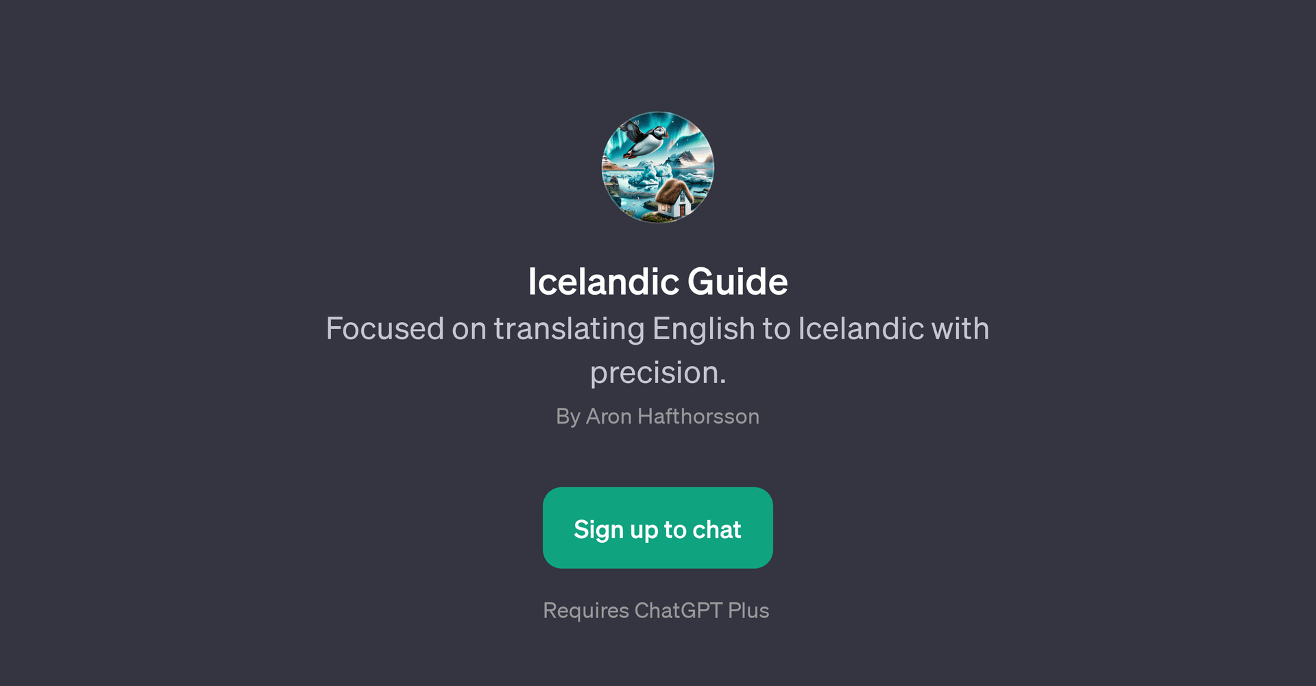 Icelandic Guide
