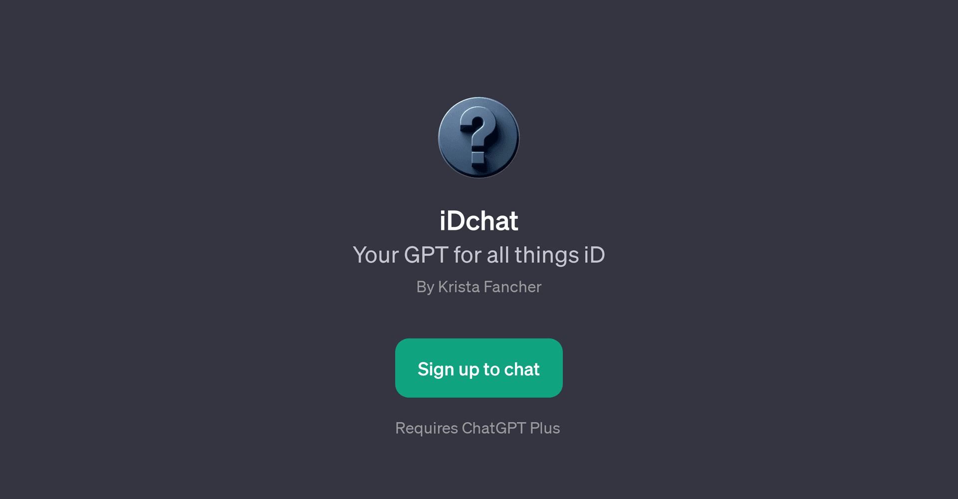 iDchat