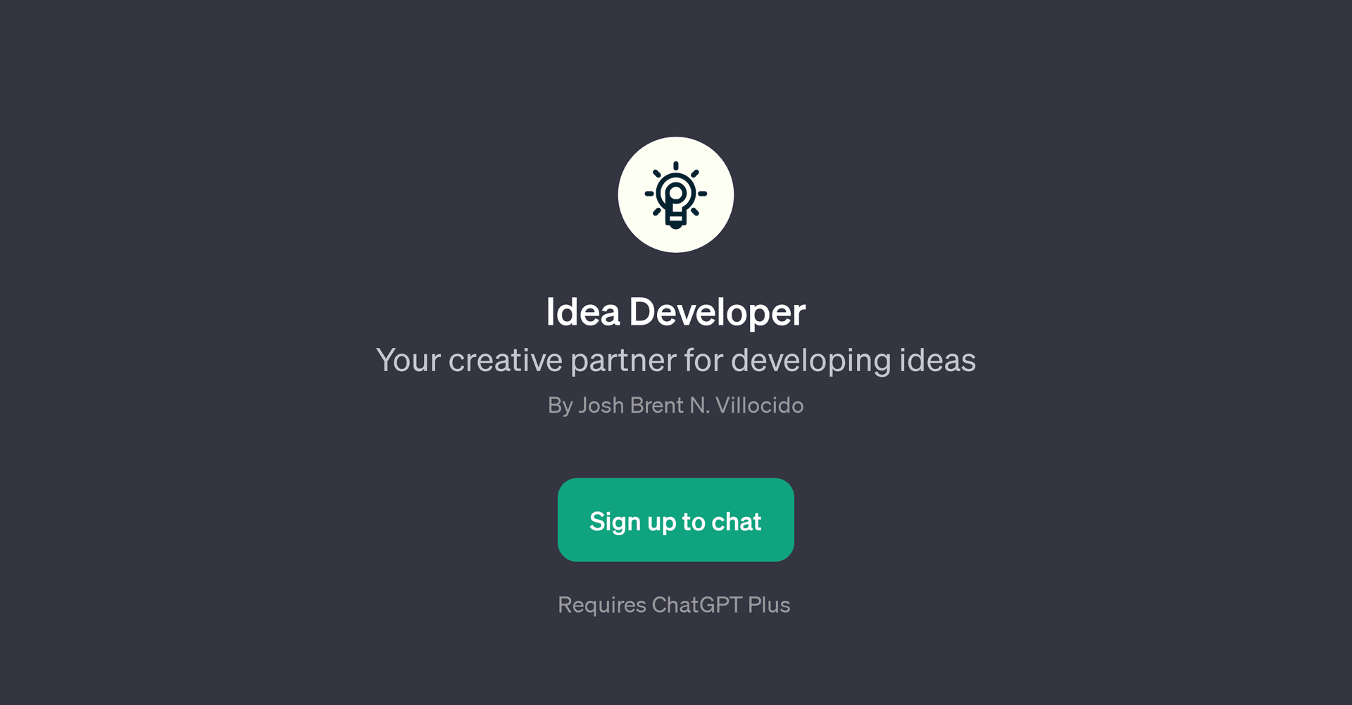 Idea Developer