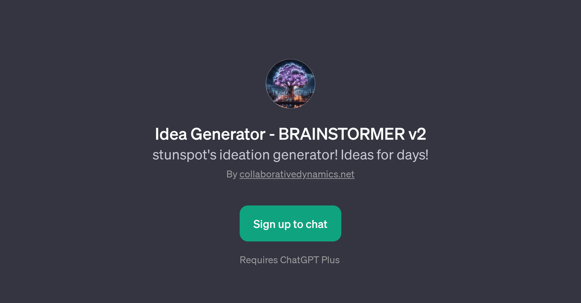 Idea Generator - BRAINSTORMER v2