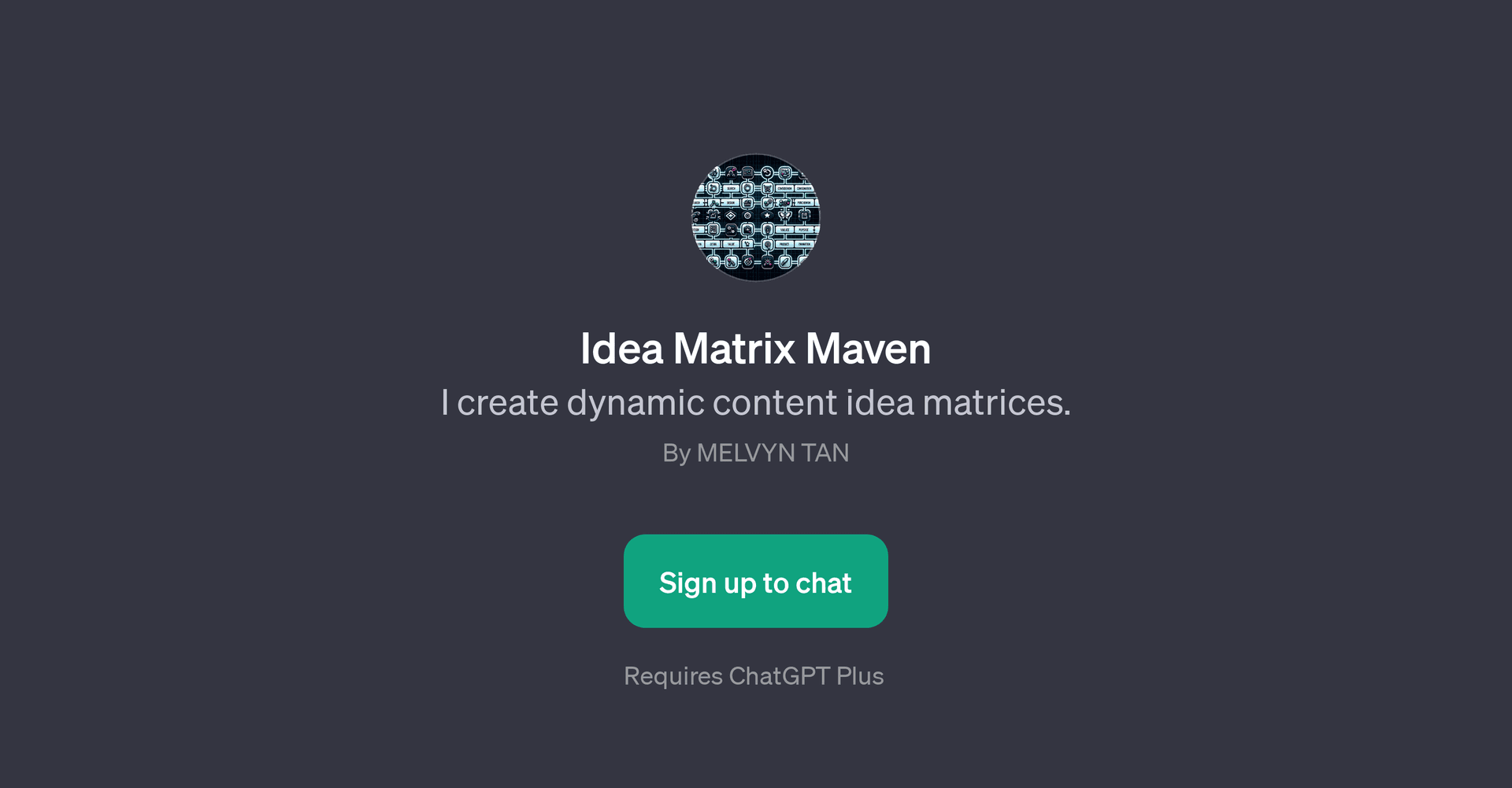 Idea Matrix Maven