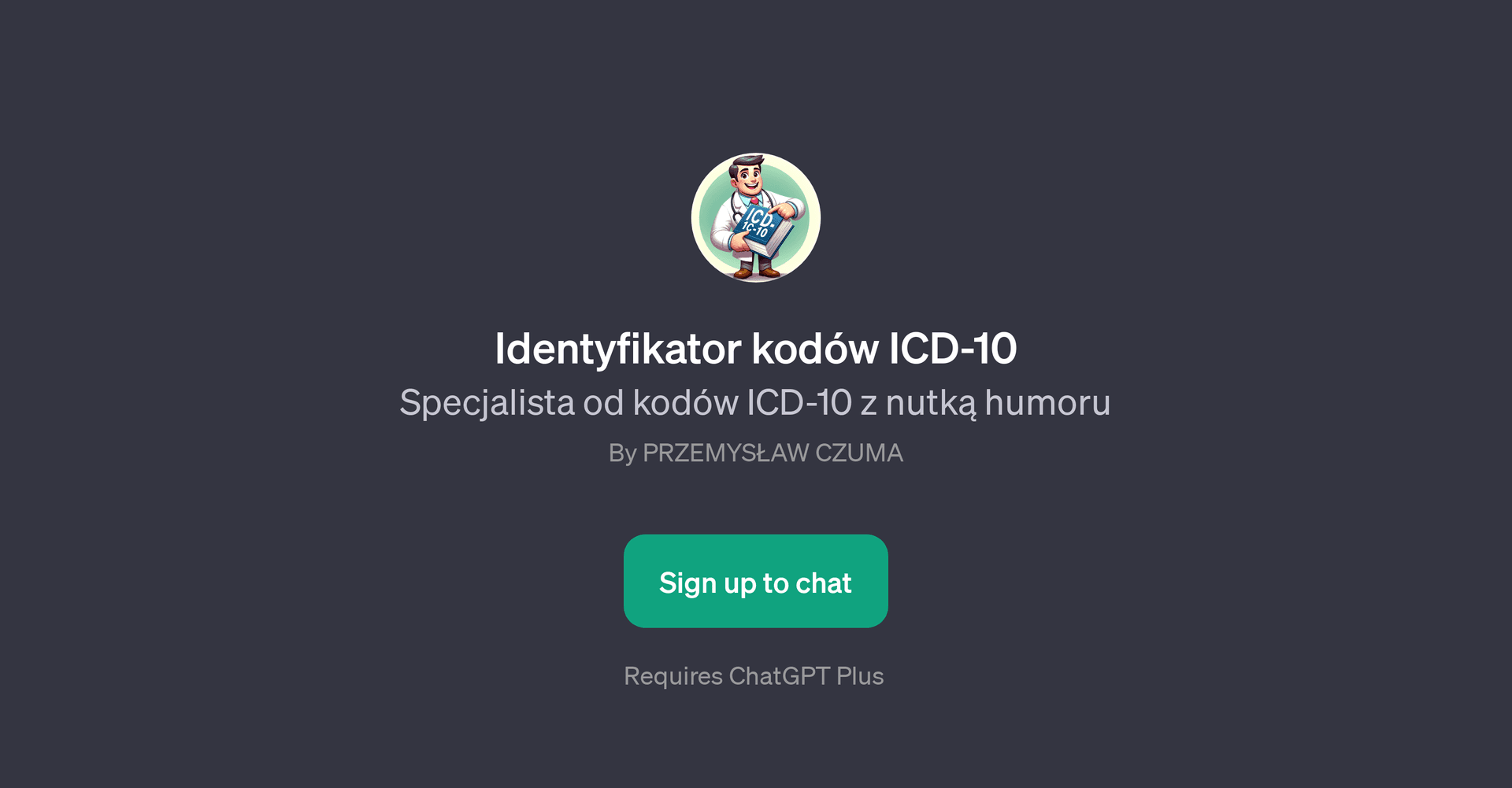 Identyfikator kodw ICD-10