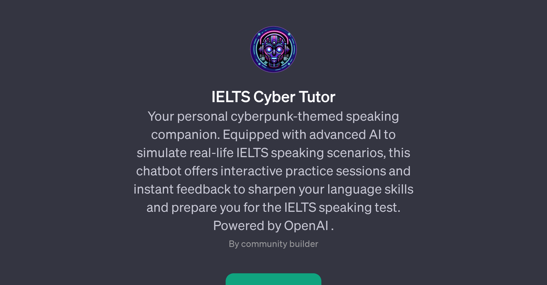 IELTS Cyber Tutor