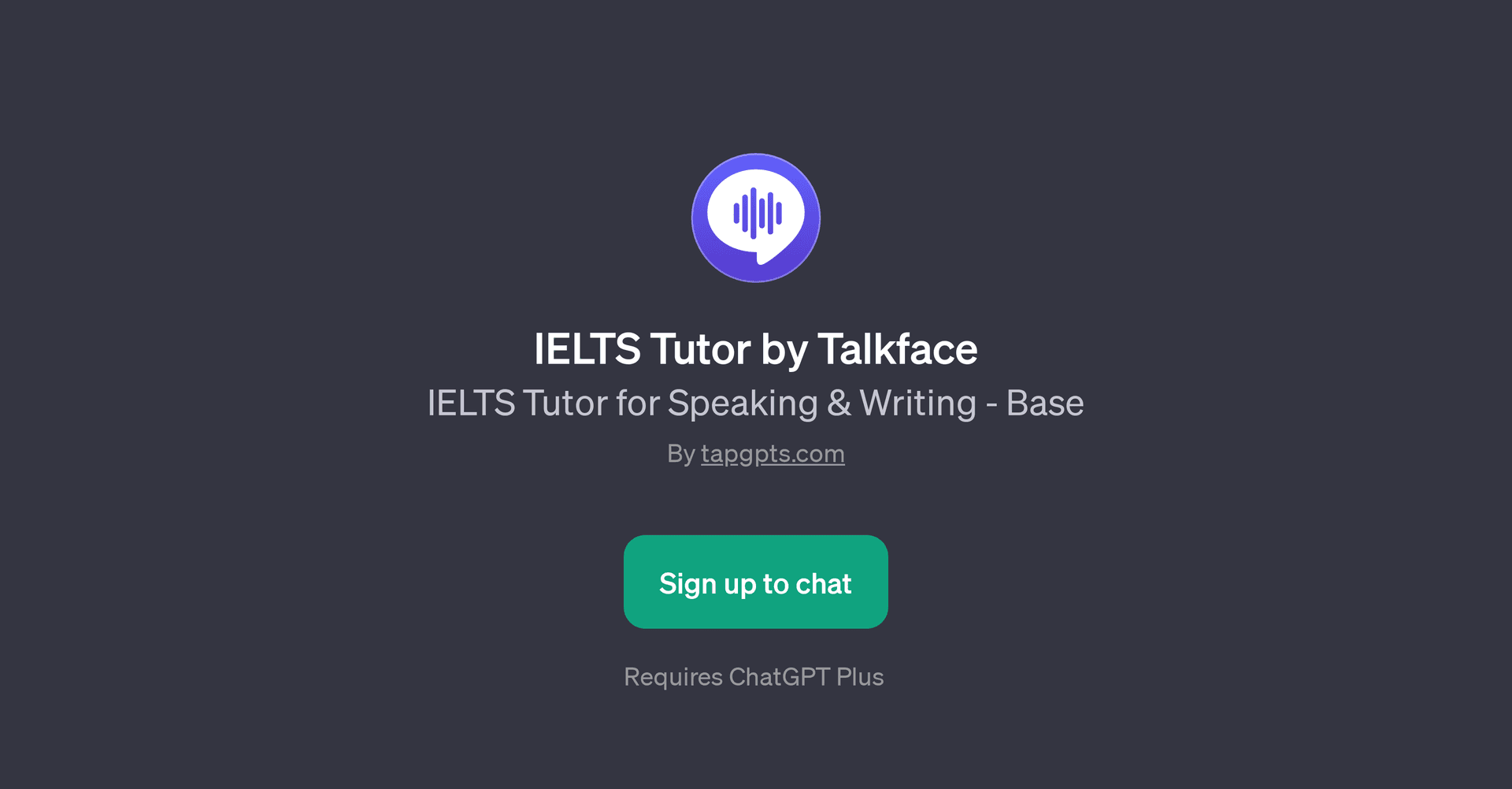 IELTS Tutor by Talkface