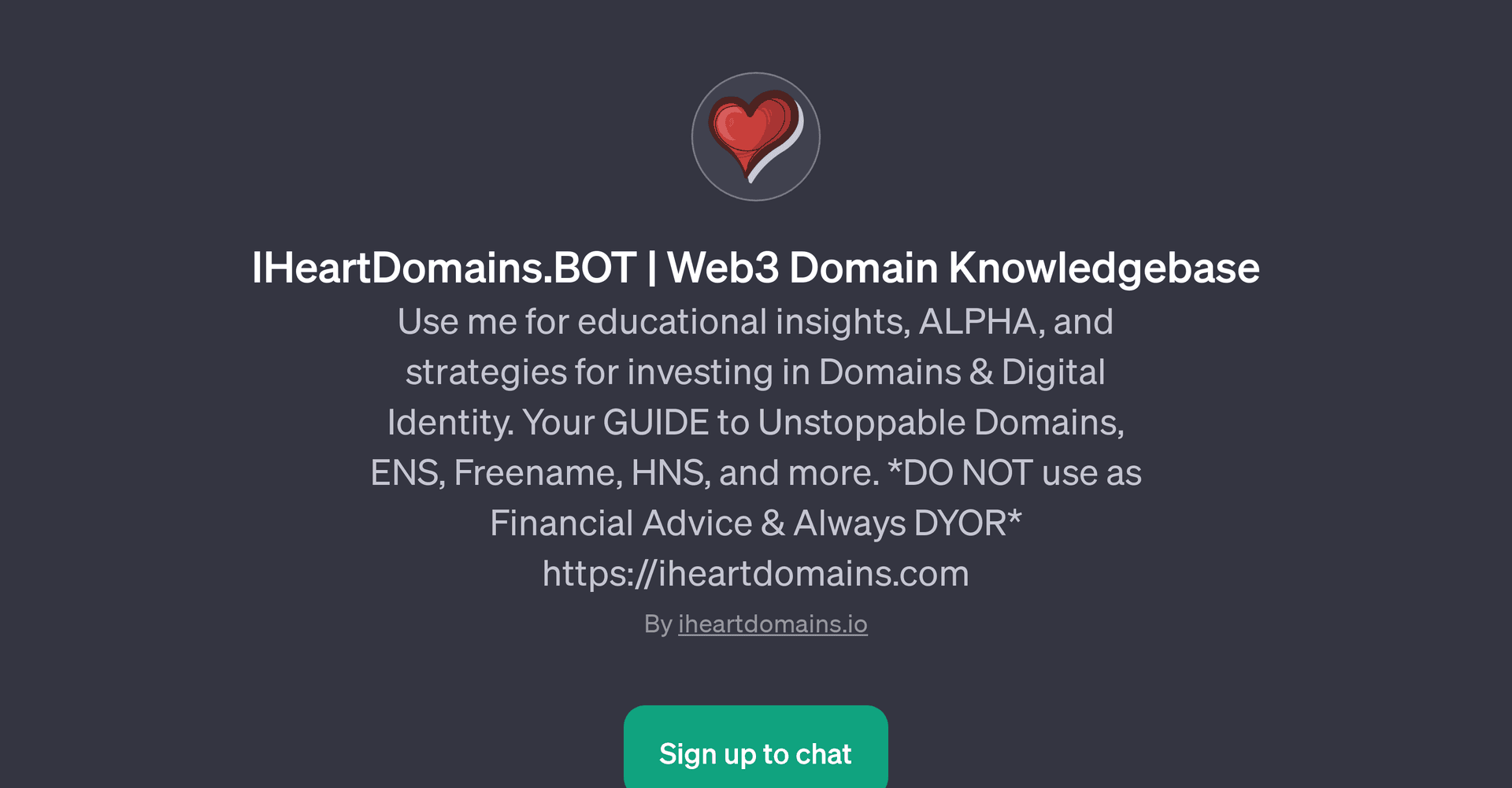 IHeartDomains.BOT