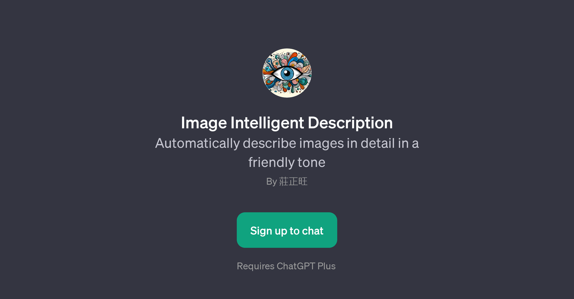 Image Intelligent Description