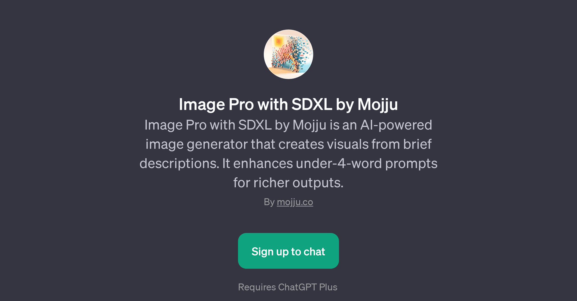 Image Pro with SDXL by Mojju