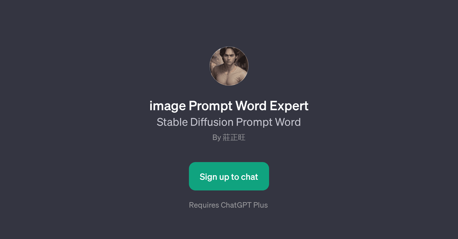 Image Prompt Word Expert