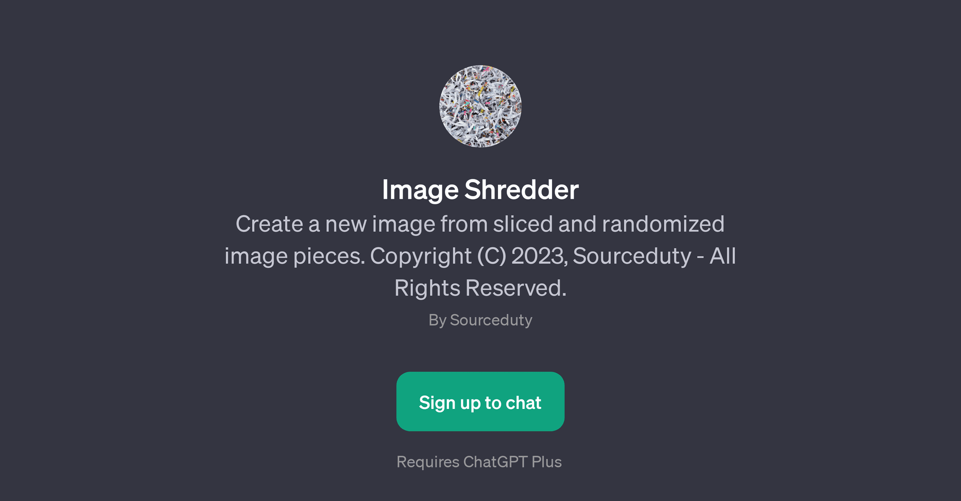 Image Shredder