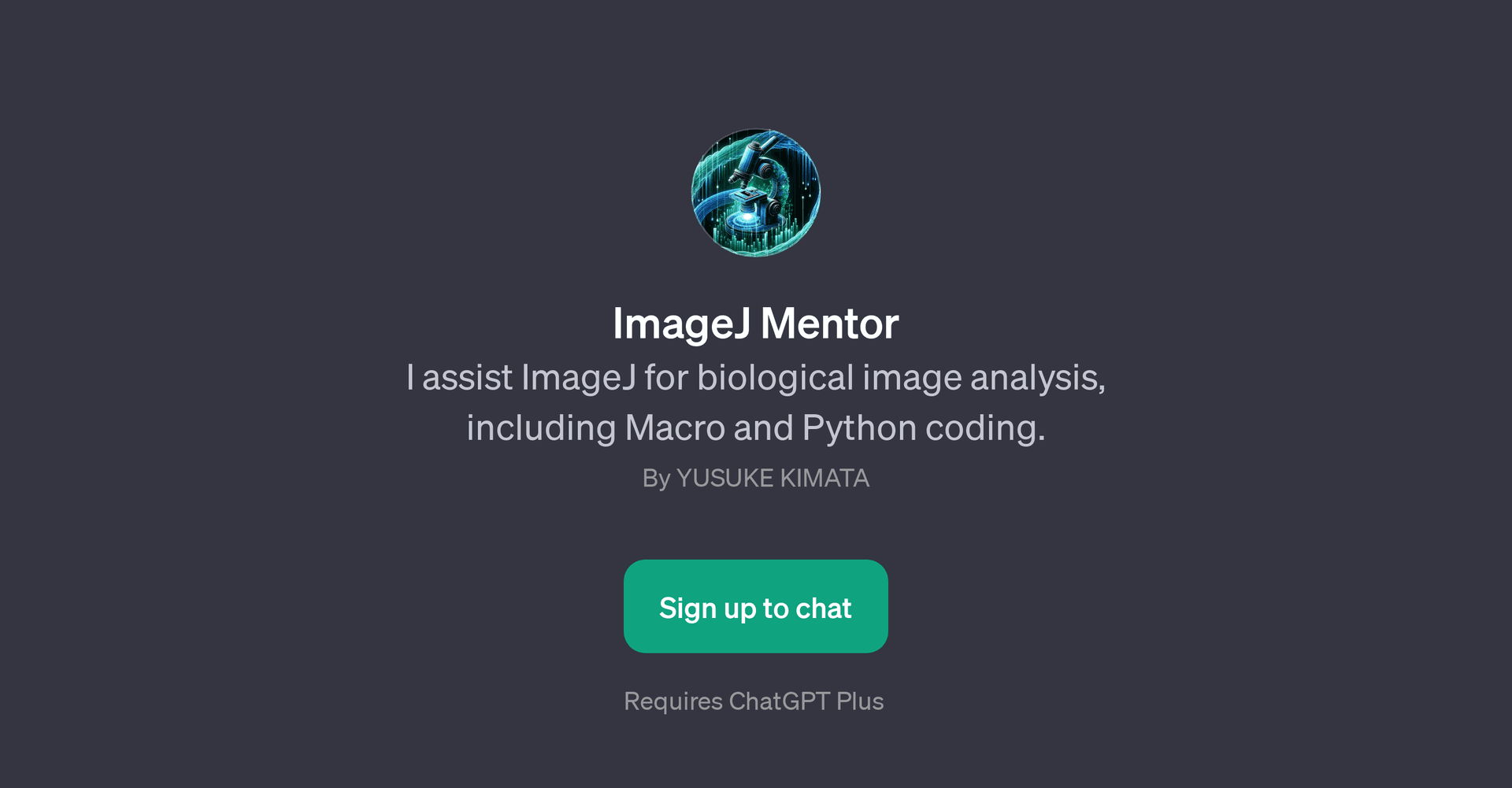 ImageJ Mentor