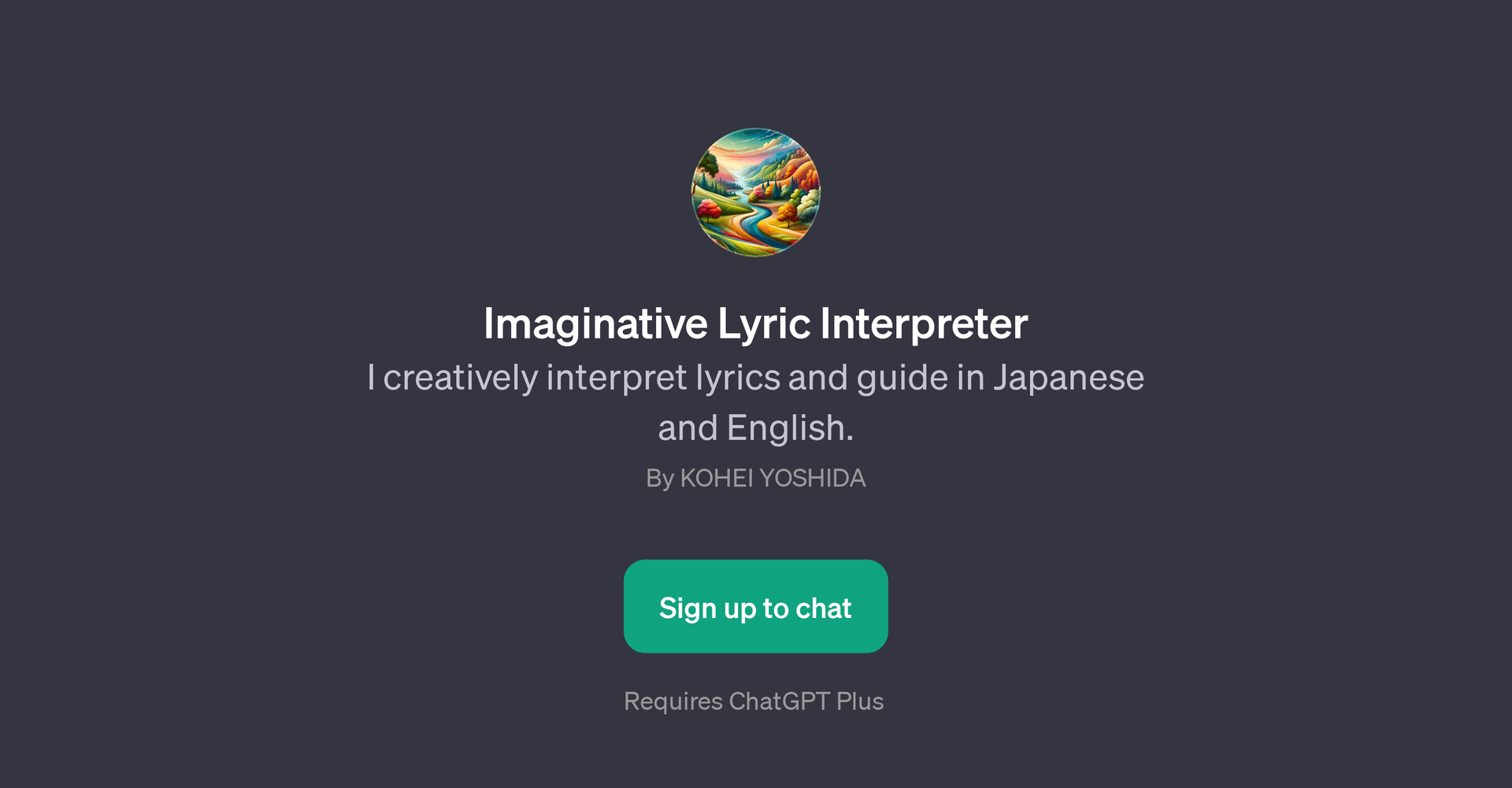 Imaginative Lyric Interpreter