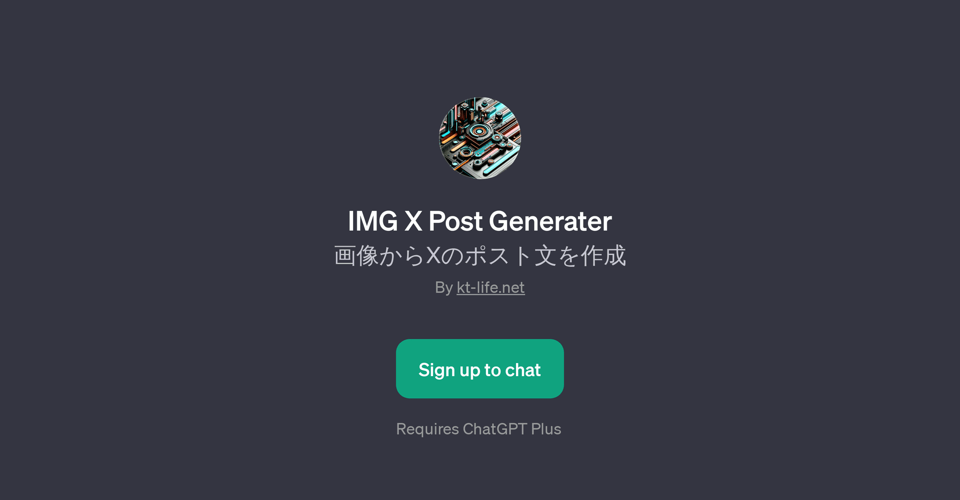 IMG X Post Generater