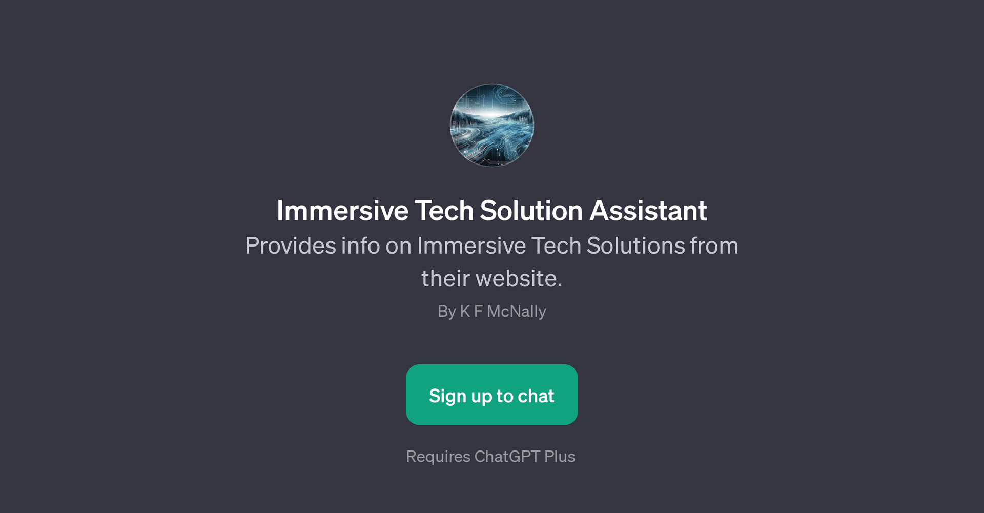 Immersive Tech Solution Assistant