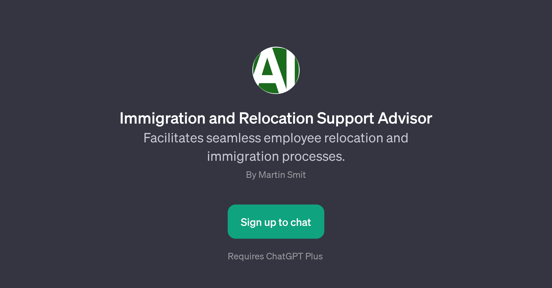 Immigration and Relocation Support Advisor