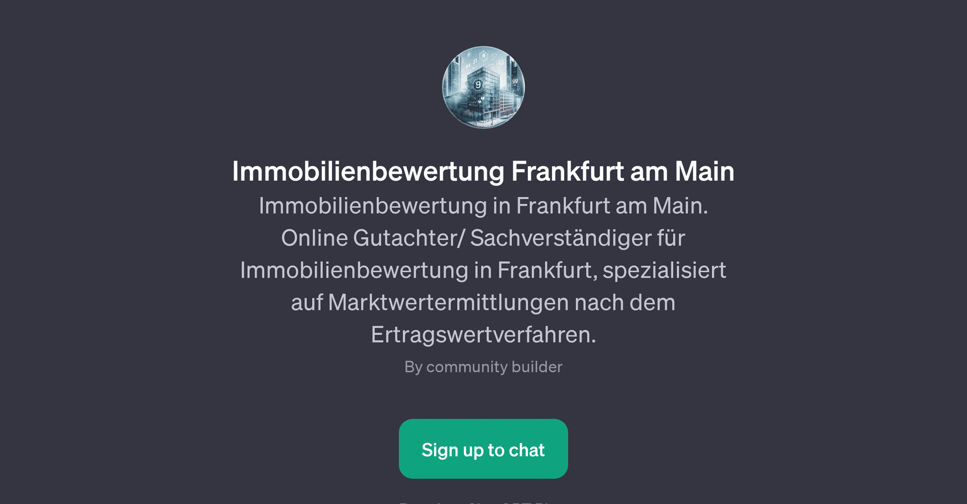 Immobilienbewertung Frankfurt am Main