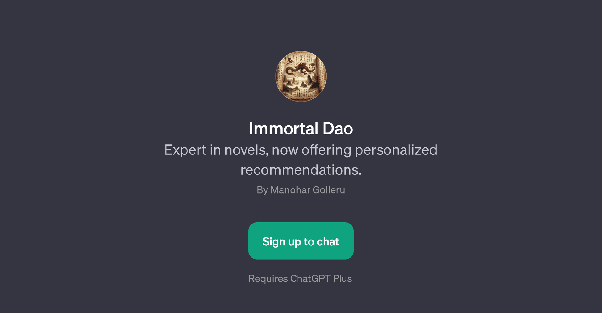 Immortal Dao