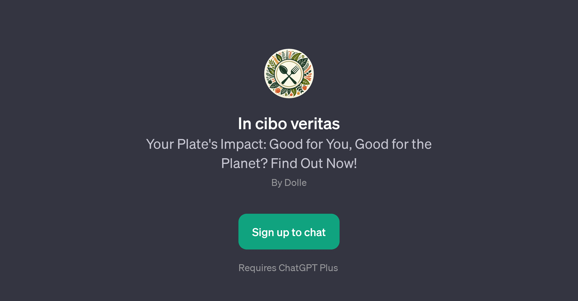 In cibo veritas
