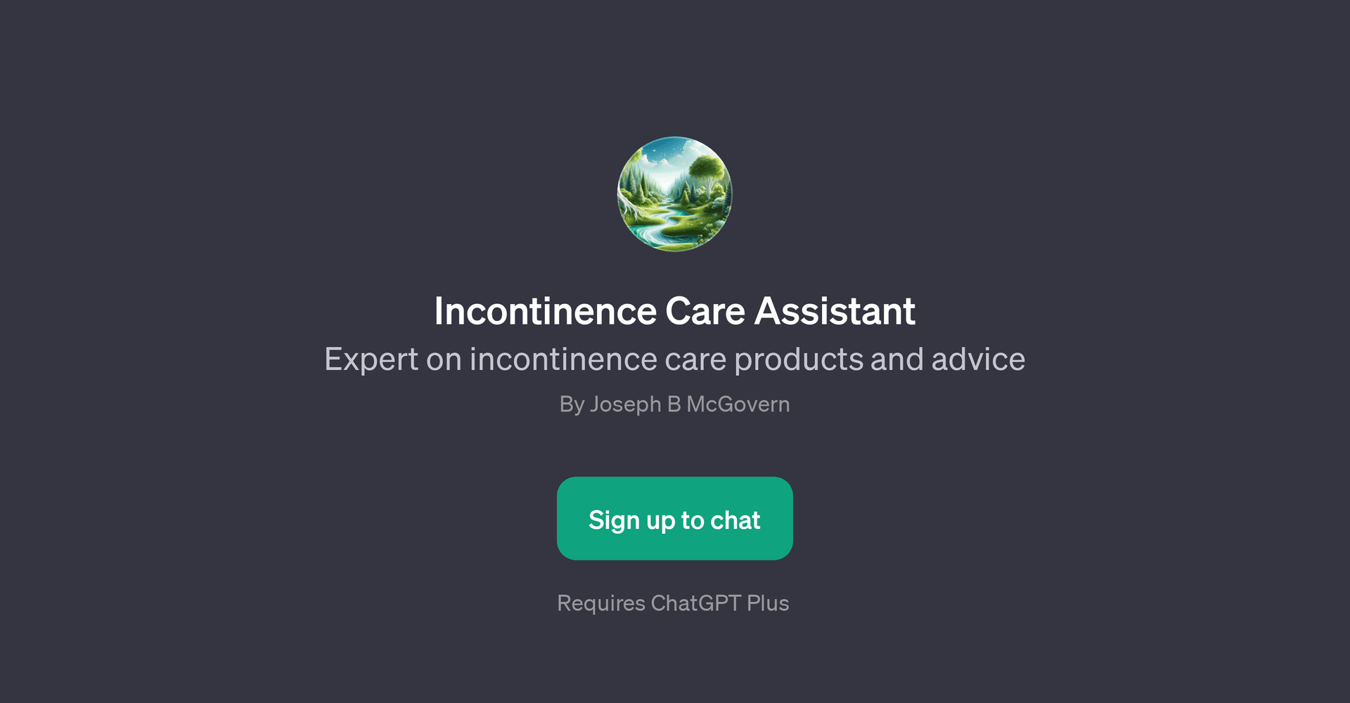 Incontinence Care Assistant