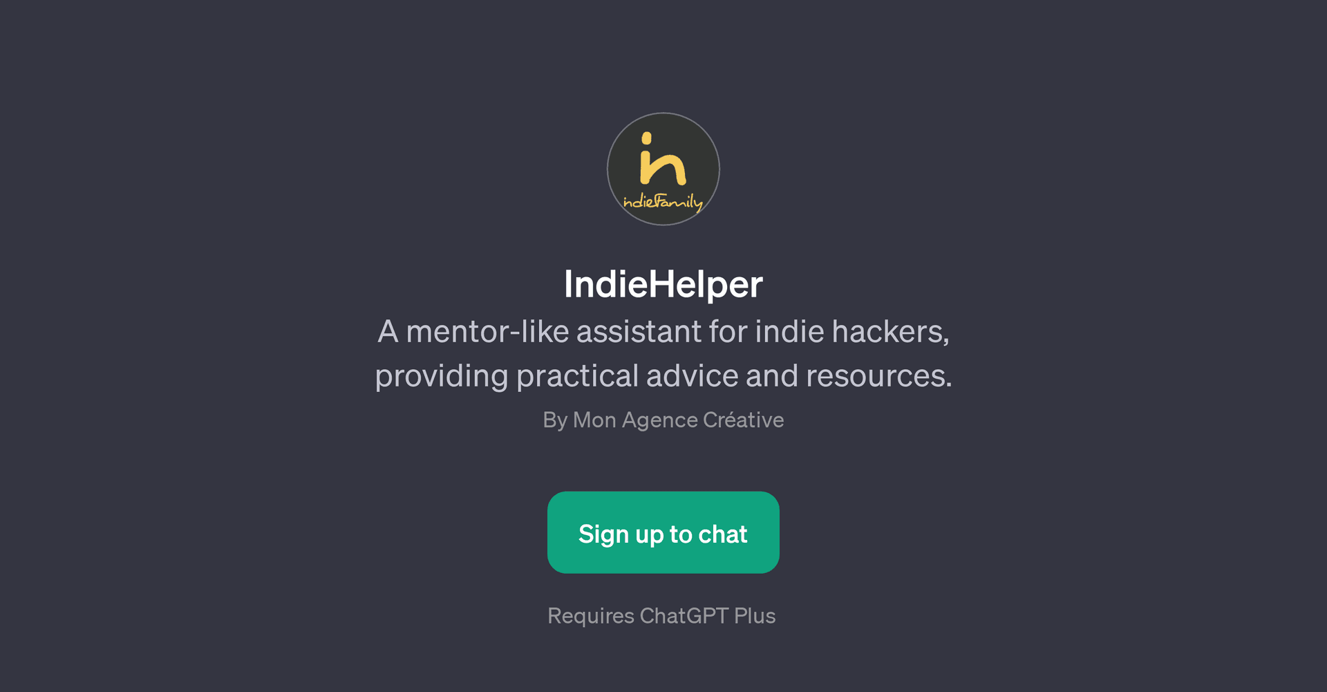 IndieHelper