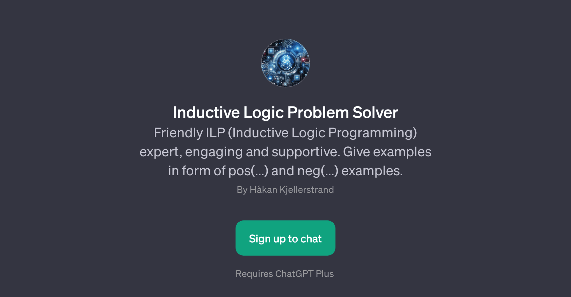 Inductive Logic Problem Solver