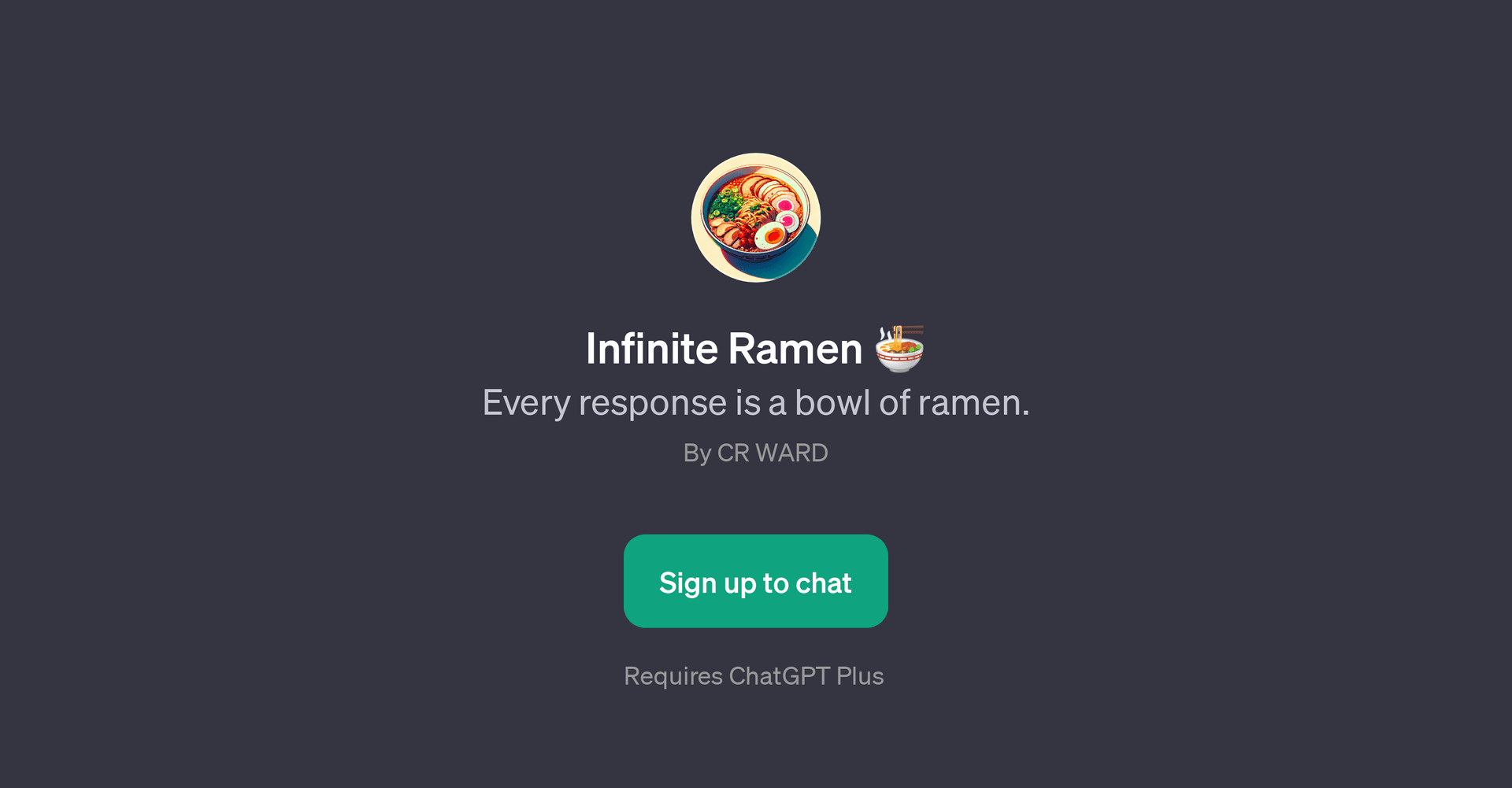 Infinite Ramen