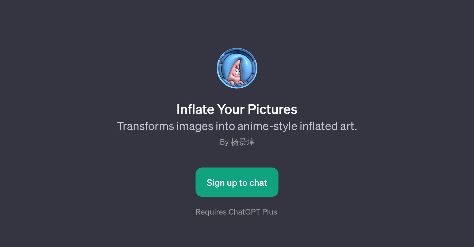 Inflate Your Pictures