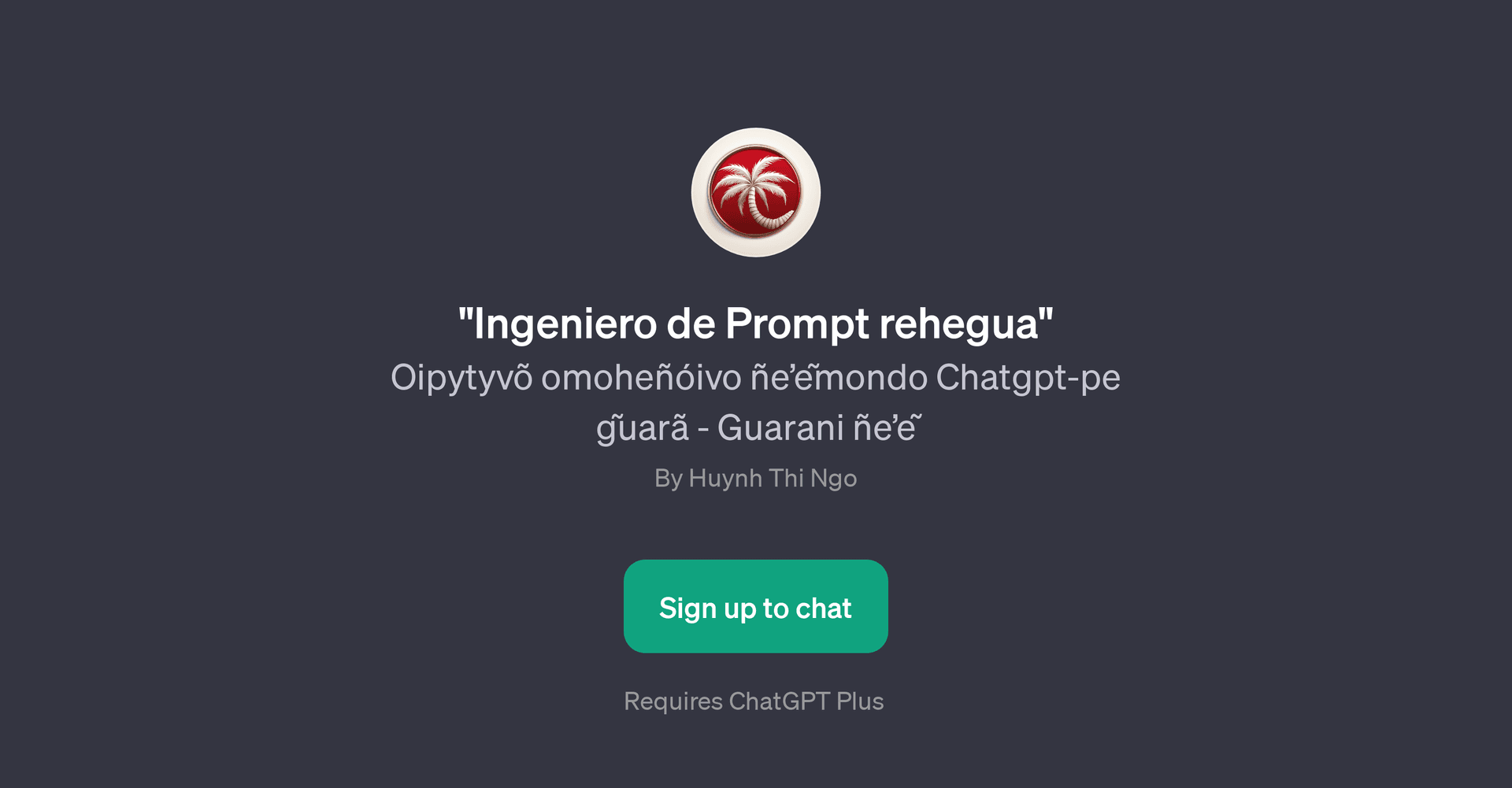 Ingeniero de Prompt rehegua