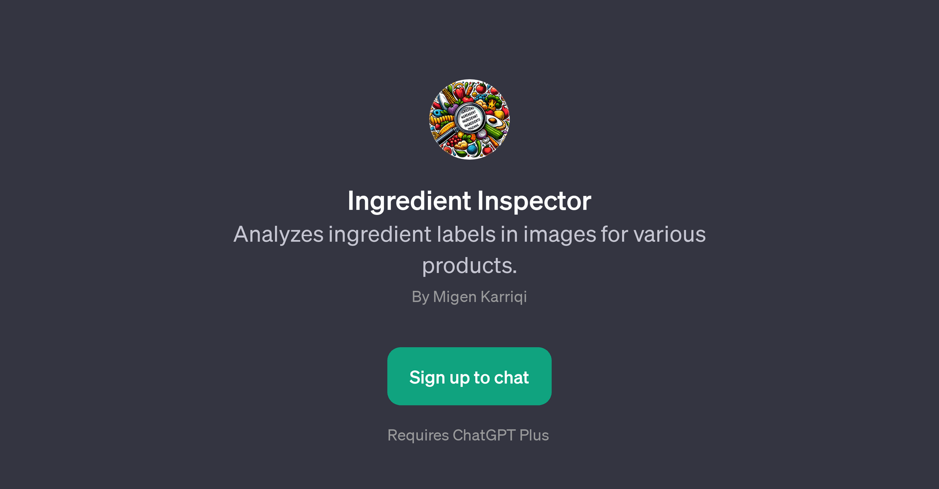 Ingredient Inspector