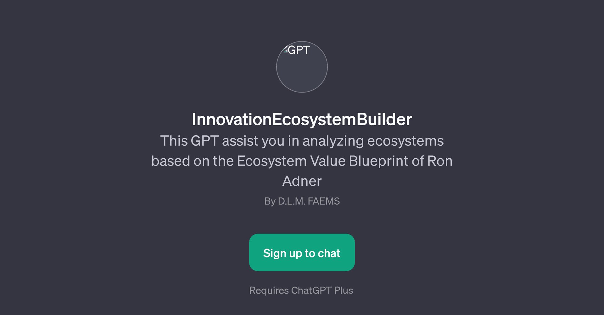 InnovationEcosystemBuilder