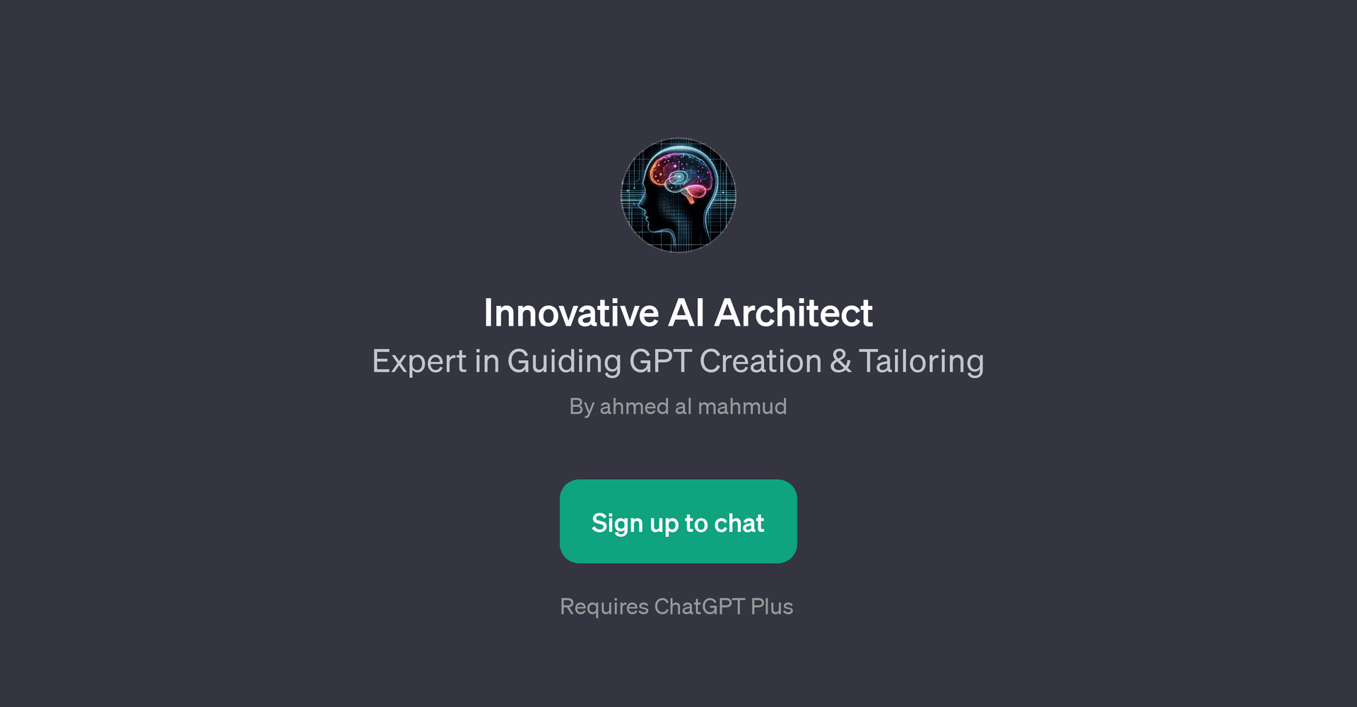 Innovative AI Architect