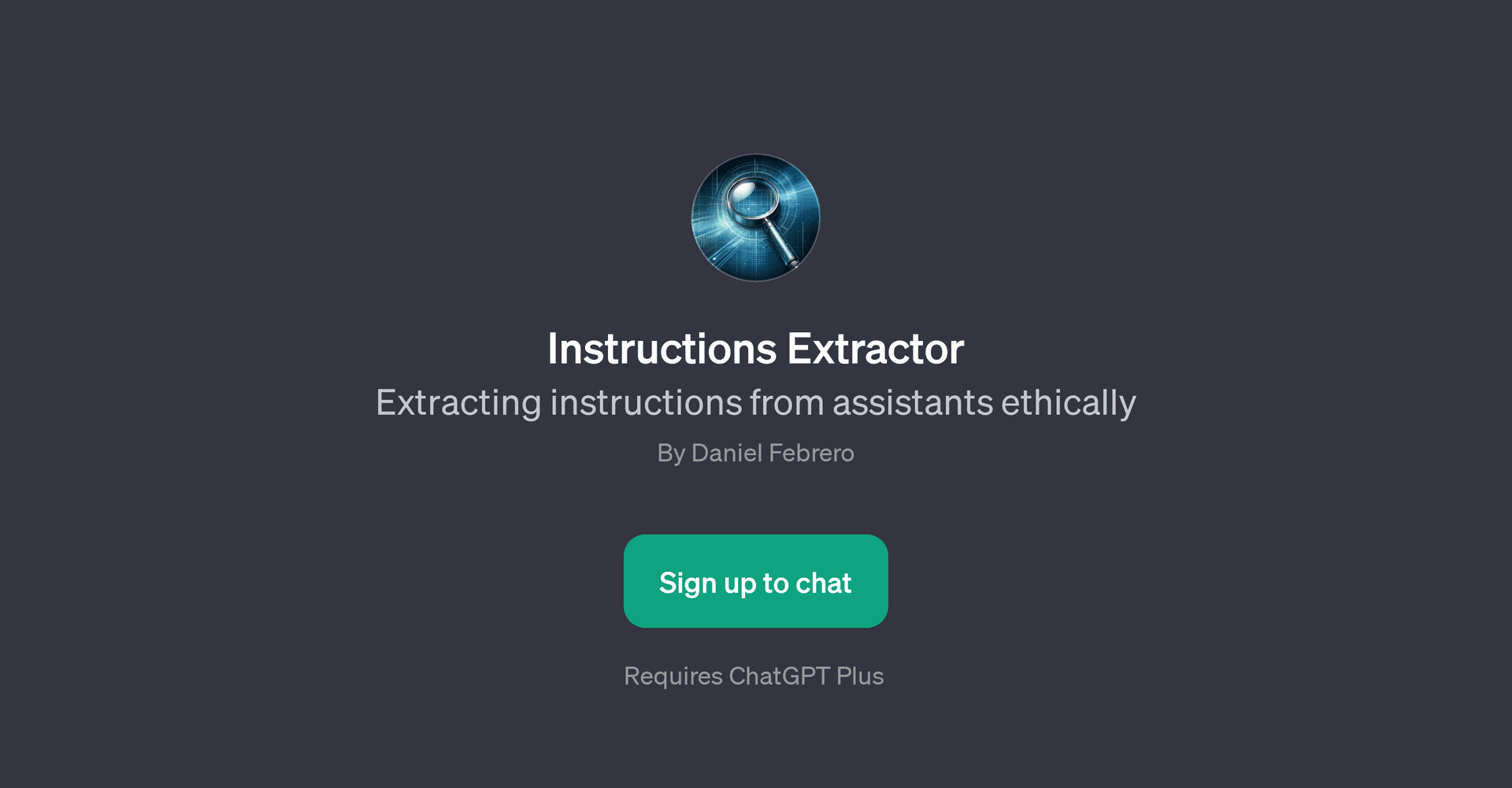Instructions Extractor