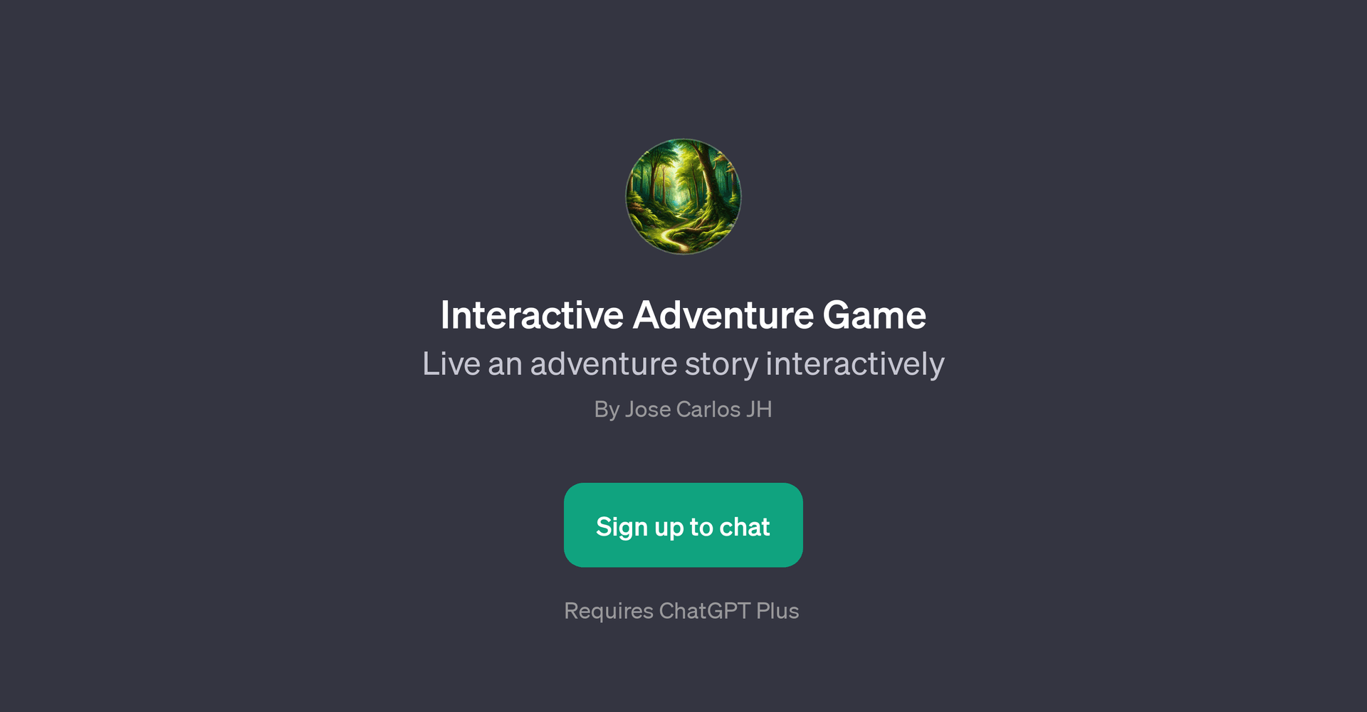 Interactive Adventure Game GPT