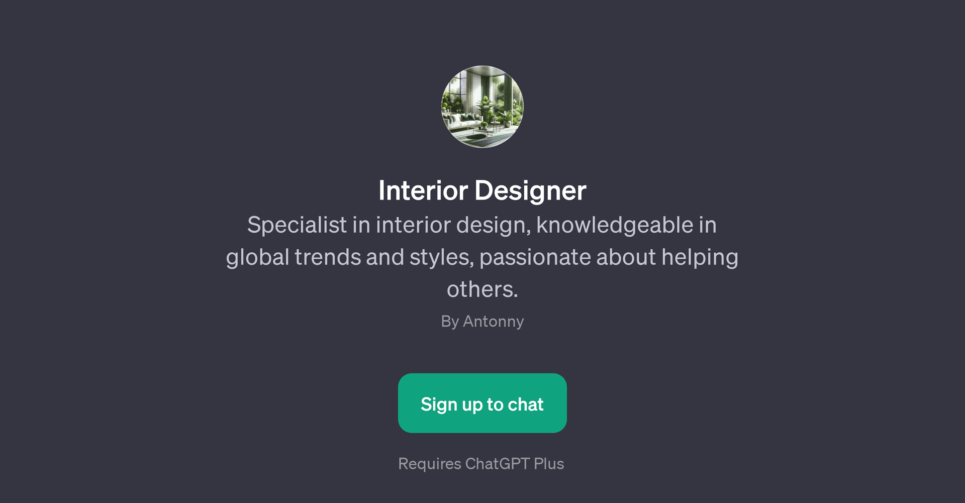 Interior Designer