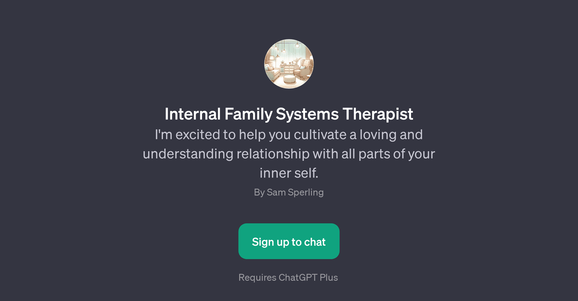 Internal Family Systems Therapist GPT