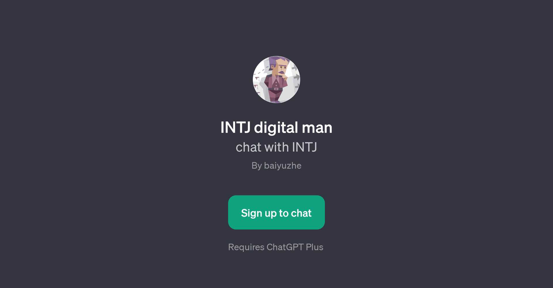 INTJ Digital Man