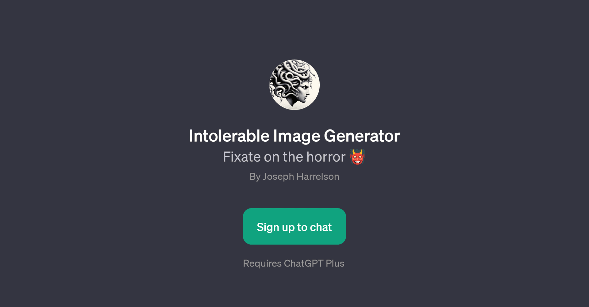 Intolerable Image Generator